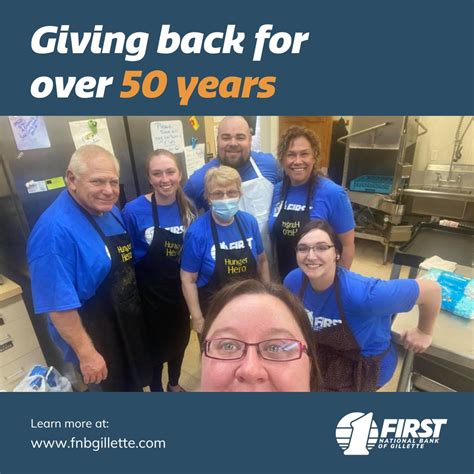 First National Bank of Gillette on LinkedIn: 100% of our giving is done ...