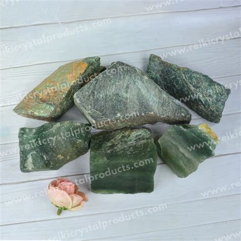 Green Aventurine Raw Rough Stones