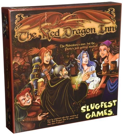 Amazon.com: Slugfest Games: Red Dragon Inn, Strategy Board Game, Base ...