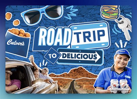 Culver's "Road Trip to Delicious" Instant Win Game (5,771 Winners ...
