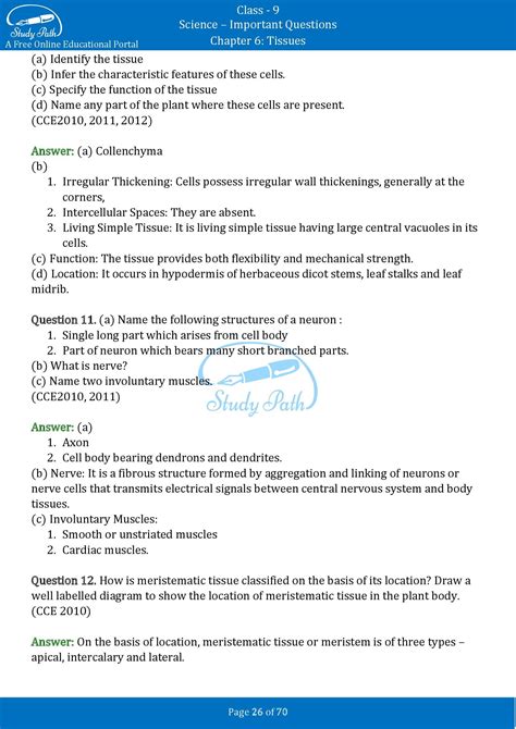 Image result for Case Study Based Question Science Class 9 Tissues