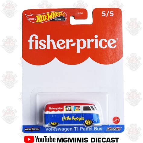 Hot Wheels Premium Volkswagen T1 Kombi Fisher Price – MgMinis Diecast