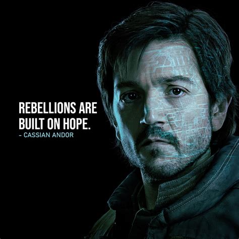Rebellions are built on hope. | Scattered Quotes