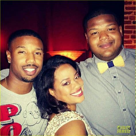Michael B. Jordan, Jamila Jordan (sister) and Khalid Jordan (brother ...