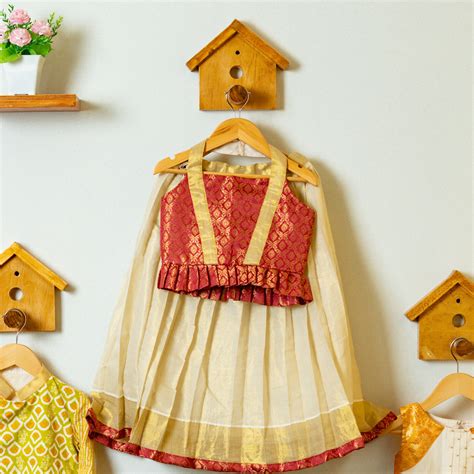 Pre Order: Tissue Single Layer Skirt and Brocade halter Top – Nuggets Kids