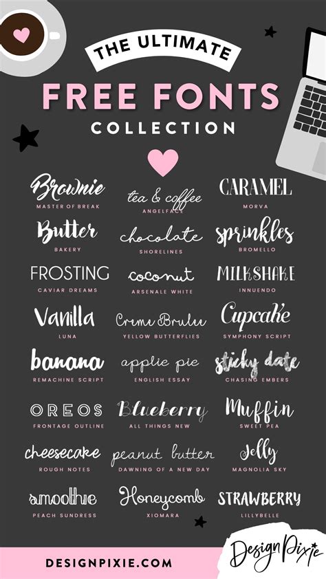 Best 13 Free Cricut Fonts for 2025: Best Designs for T-shirts & More ...