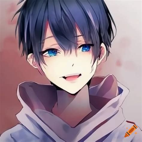 Cute anime boy character on Craiyon
