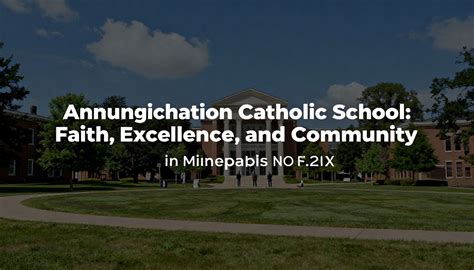 Annunciation Catholic School: Faith, Excellence, and Community in ...