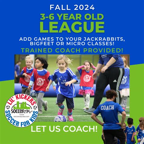 Lil’ Kickers 3-6 Year Old League | SoccerCity Tulsa