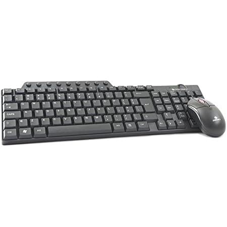 Amazon.in: Buy ZEBRONICS ZEB-K04 Mini Multimedia USB Wired Keyboard ...