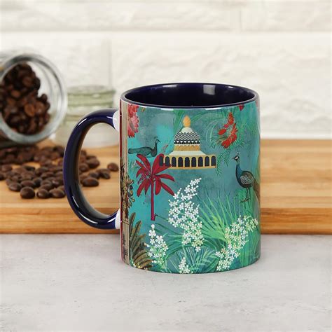 Buy INDIA CIRCUS The Peacock Throne Coffee Mug - 325 ml from India ...