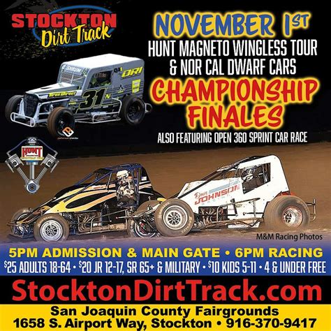 Hunt Magneto Wingless Sprint Car Series & Nor Cal Dwarf Car ...