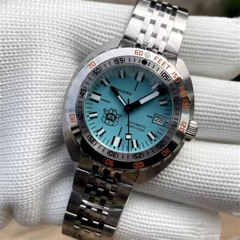 Steeldive SD1967 Sub-300T Men's 43MM 200M Waterproof Dive Watch NH35 A ...