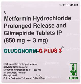 Gluconorm G Plus 3 Tablet 15: Uses, Side Effects, Price & Substitutes