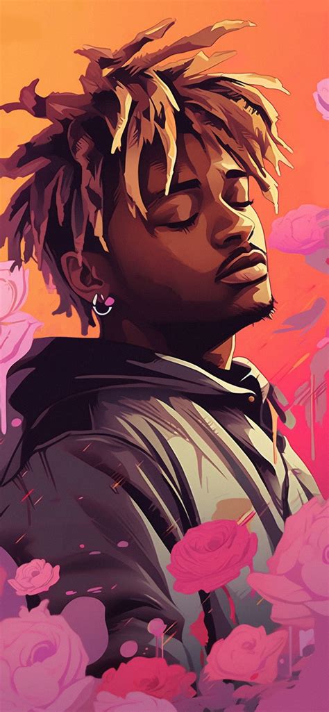 Juice WRLD Art Aesthetic Wallpapers - iPhone Aesthetic Wallpaper
