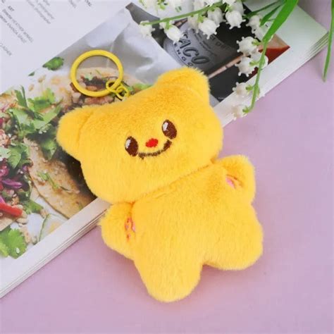 Sweet Bead Butterbear Plush Keychain