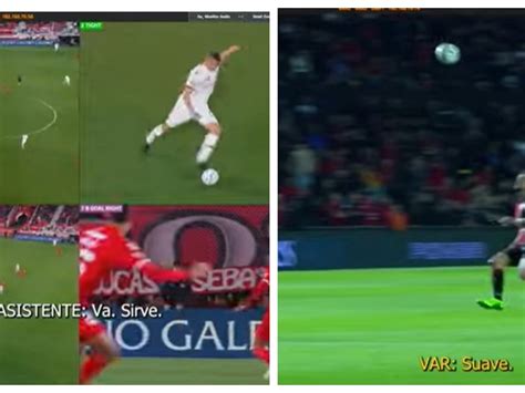 La transcripción de los audios del VAR en la Copa de la Liga :: Olé ...