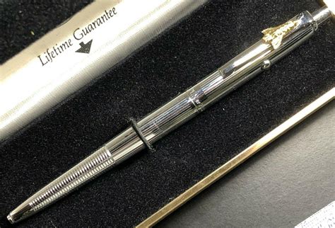 The ORIGINAL Fisher Astronaut Space Pen - original box and papers ...