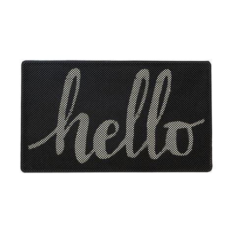 Hello Rubber Pin Door Mat - Anti-Fatigue Comfort Mat | OnlyMat