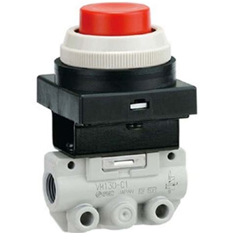 VM131-01-02SA SMC | SMC Manual 3 Position Pneumatic Control Valve VM ...