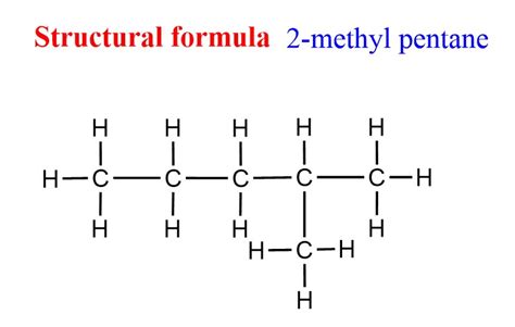 [Solved] Draw the structural formula of 2-methyl pentane | Course Hero ...