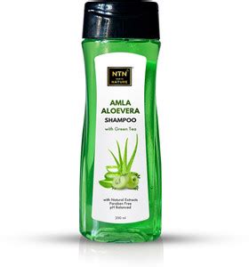 NTN Amla Aloevera Shampoo with Green Tea - Price in India, Buy NTN Amla ...