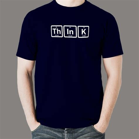 Think Periodic Table T-Shirt For Men - TEEZ.in