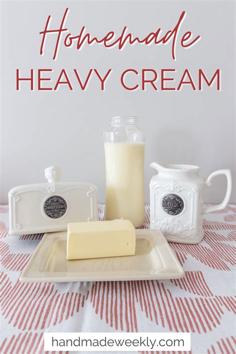 Homemade heavy cream easy – Artofit