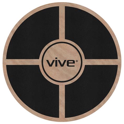 Buy VIVE Balance Board - Wooden Self Balancing Wobble Platform Wood ...