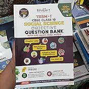 Educart TERM 1 MCQ Question Bank Class 10 Bundle 2021 Maths, Science ...