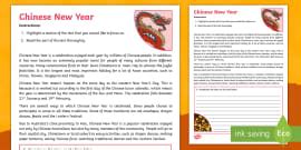 Daffodil Day Paraphrasing Worksheet