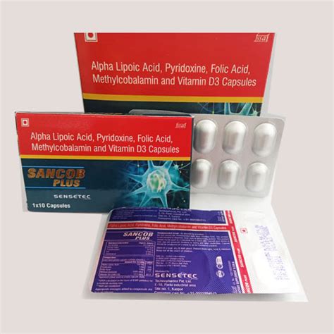Alpha Lipoic Acid+ Pyridoxine+ Folic Acid+Methylcobalamin+ Vitamin D3