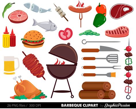 Add Flair to Your Barbecue Cookout with Stunning Cookout Clipart