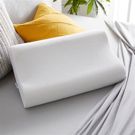 Sleep Innovations Contour Memory Foam Pillow, Standard Size, Cervical ...