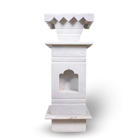 HANDICRAFT BAZAAR Marble Tulsi Pot for Home | Tulsi Marble Planter for ...