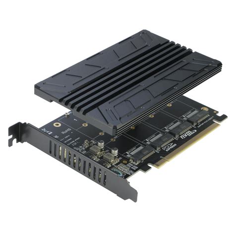 Quad Nvme Pcie Adapter Riitop 4 Port Nvme To Pci | Desertcart INDIA