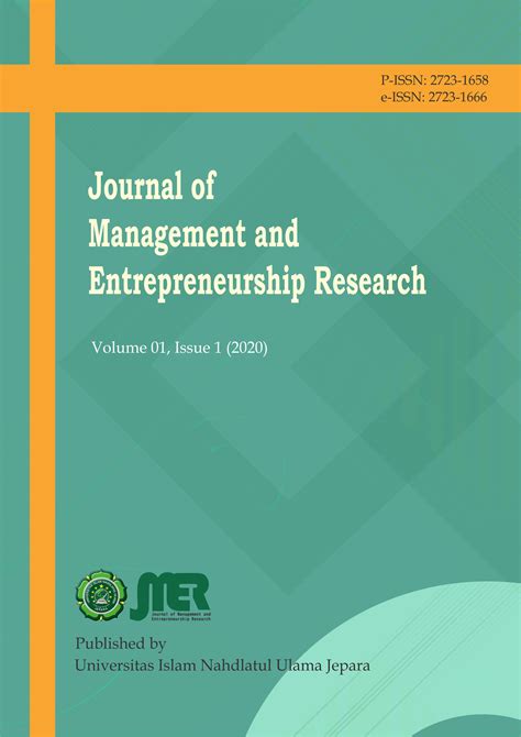 Journal of Management and Entrepreneurship Research