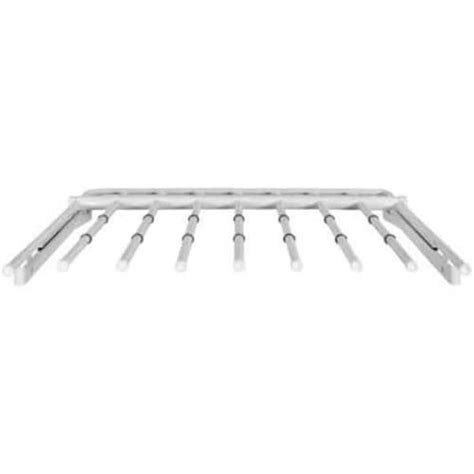Buy White Metal Clothes Rack 19.187 in. W x 24.25 in. H Online at ...