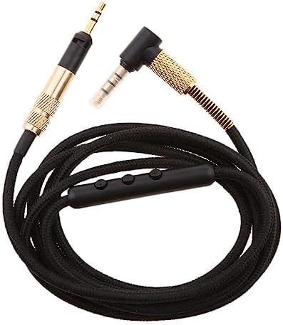 Pinakine® Replacement Audio Upgrade Cable Inline Remote & Mic for ...