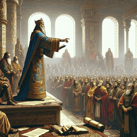 What does Deuteronomy 1:18 mean? | Bible Art