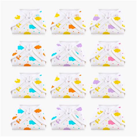 BASIC Cotton Nappy (Langot) for Newborn Baby by SuperBottoms