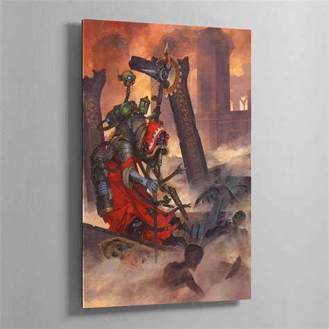 Tech-Priest Dominus Art Print – Warhammer 40K Collectible – Warhammer Art