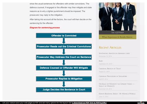 Sentencing process in criminal cases | PDF