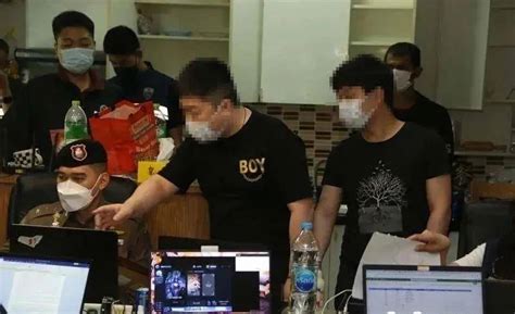 众多中国人在曼谷搞网络诈骗，被泰国警方与大使馆联合抓捕归案_嫌疑人_调查_电信