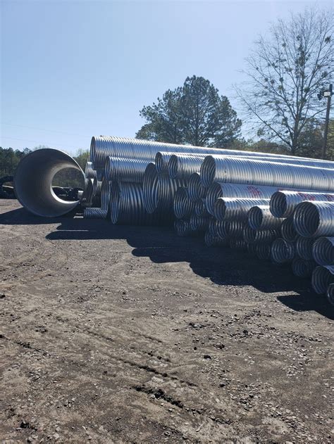 48" 16 GA GALVANIZED CORRUGATED STEEL CULVERT PIPE CMP - The Waterworks ...