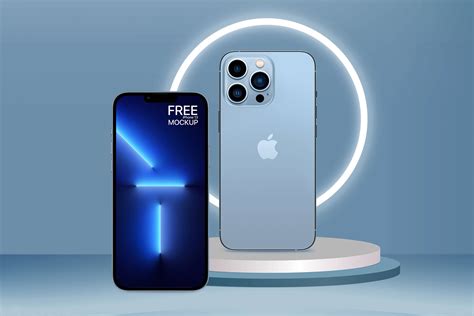 Free iPhone 13 Pro Mockups PSD - PsFiles
