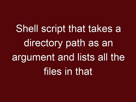 Shell Script Directories Path 的图像结果