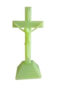 Glow in The Dark Praying Hands Cross | Luminous Spiritual Wall Hanging ...