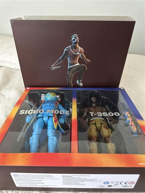 Travis Scott Travis Scott Fortnite Action Figures T-3500 Sicko Mode ...