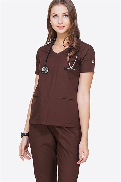 Coral Scrub Top – Febris